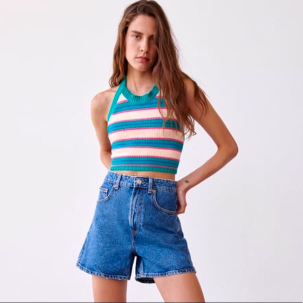 Knit Halter Top